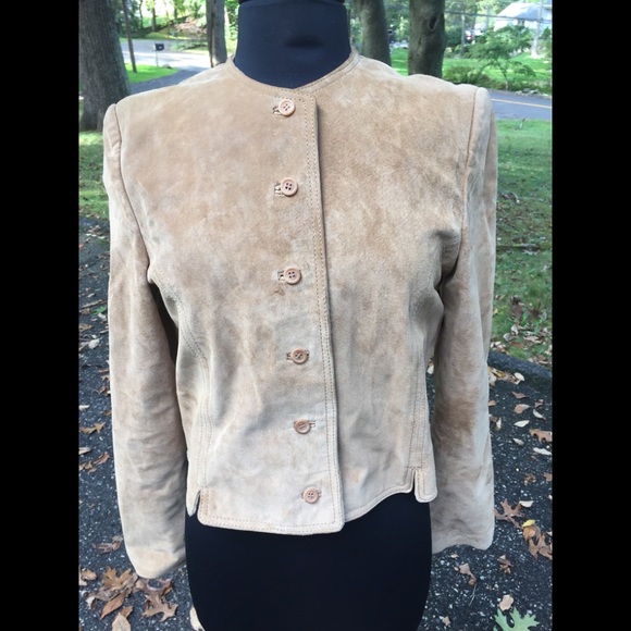 💯% Genuine Leather Vintage Jacket - Picture 1 of 7